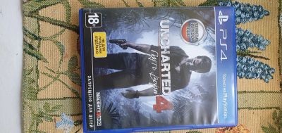 Лот: 16236192. Фото: 1. Uncharted 4 ps4. Игры для консолей