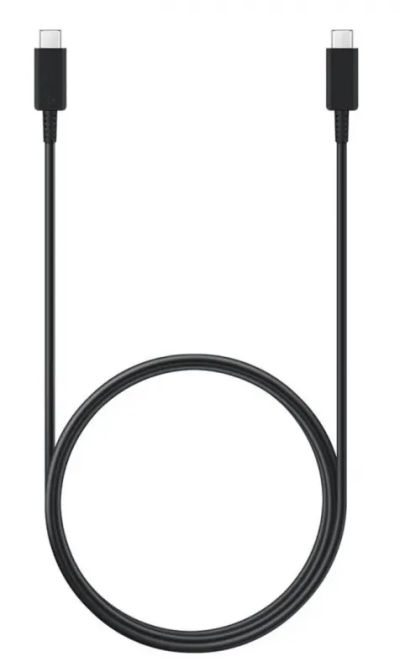 Лот: 25029283. Фото: 1. Кабель Samsung USB-C 1.8м 5A черный. Шлейфы, кабели, переходники