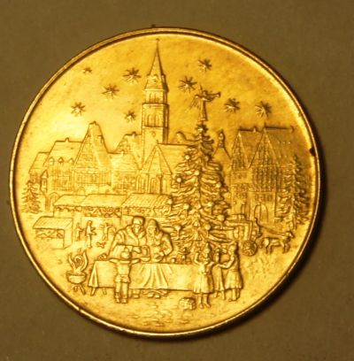 Лот: 3786148. Фото: 1. Жетон weihnachten(Рождество)(Ж-002-б... Другое (значки, медали, жетоны)