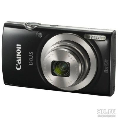 Лот: 7177092. Фото: 1. Фотокамера Canon IXUS177 Black... Цифровые компактные