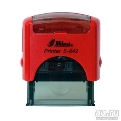 Лот: 14000097. Фото: 1. SHINY S-842 (38 х 14 мм) цвет... Печати, штампы, оснастки