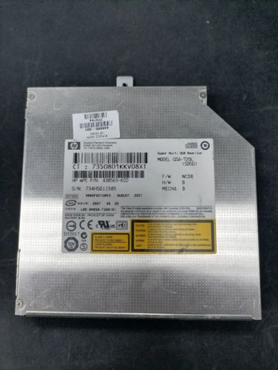 Лот: 18395571. Фото: 1. б/у дисковод, привод gsa-t20l... Приводы CD, DVD, BR, FDD