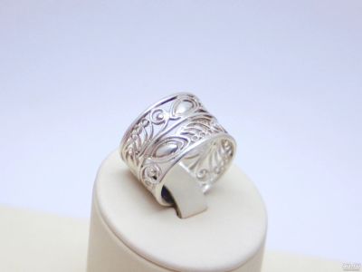 Лот: 12745143. Фото: 1. СЕРЕБРЯНОЕ КОЛЬЦО 7,07 ГРАММ. Кольца, перстни