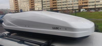 Лот: 20856906. Фото: 1. Бокс на крышу LUX IRBIS 175/белый... Багажники, боксы, фаркопы