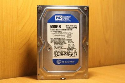 Лот: 10656434. Фото: 1. 500GB Western Digital. Жёсткие диски (HDD)