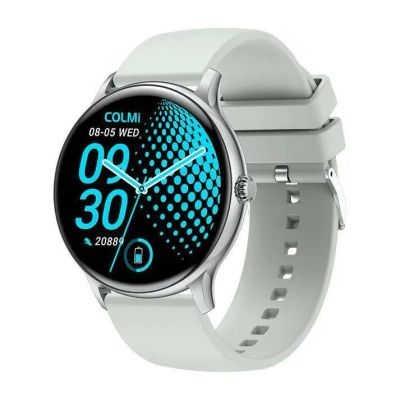 Лот: 21720238. Фото: 1. Ремешок Ecosystem Colmi i10 Silver... Смарт-часы, фитнес-браслеты, аксессуары