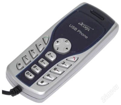 Лот: 1528740. Фото: 1. USB-телефон Acorp VS300-E. Другое (аксессуары)