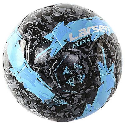 Лот: 22365114. Фото: 1. Мяч футбольный Larsen Furia Blue... Мячи, ракетки, шайбы, клюшки