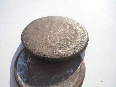 Лот: 8164206. Фото: 1. 2 копейки 1758 года. Рельефная... Россия до 1917 года