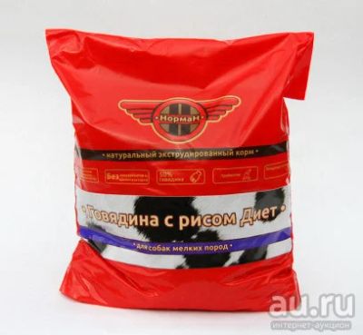 Лот: 13232854. Фото: 1. Корм для собак «Говядина с рисом... Корма