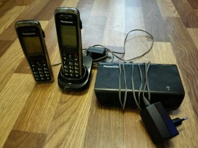 Лот: 6755234. Фото: 1. Беспроводной SIP телефон Panasonic... SIP, Видео-телефоны