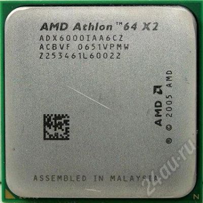 Лот: 307183. Фото: 1. AMD Athlon 64 X2 6000+ АМ2 плюс... Процессоры