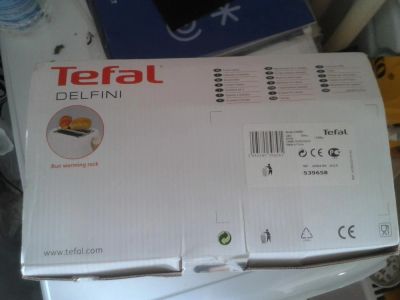 Лот: 5484758. Фото: 1. Тостер Tefal Delfini 539658 НОВЫЙ... Кухонная