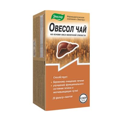 Лот: 23986339. Фото: 1. Овесол фиточай ф п 1,5г №20. Народная медицина, БАДы