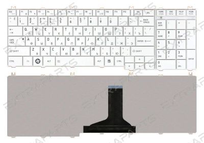 Лот: 15963523. Фото: 1. Клавиатура TOSHIBA Satellite L655... Клавиатуры для ноутбуков