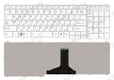 Лот: 15963526. Фото: 1. Клавиатура TOSHIBA Satellite L775... Клавиатуры для ноутбуков
