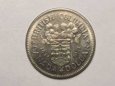 Лот: 12732690. Фото: 1. Канада, 1 доллар, 1971 год. Британская... Америка