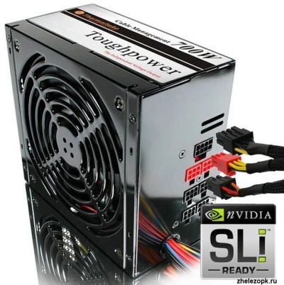 Лот: 3469888. Фото: 1. Блок питания Thermaltake Toughpower... Корпуса, блоки питания