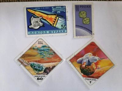 Лот: 25667825. Фото: 1. Космос разных стран. Марки