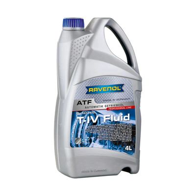 Лот: 17573674. Фото: 1. RAVENOL ATF T-IV Fluid, 4л. Масла, жидкости