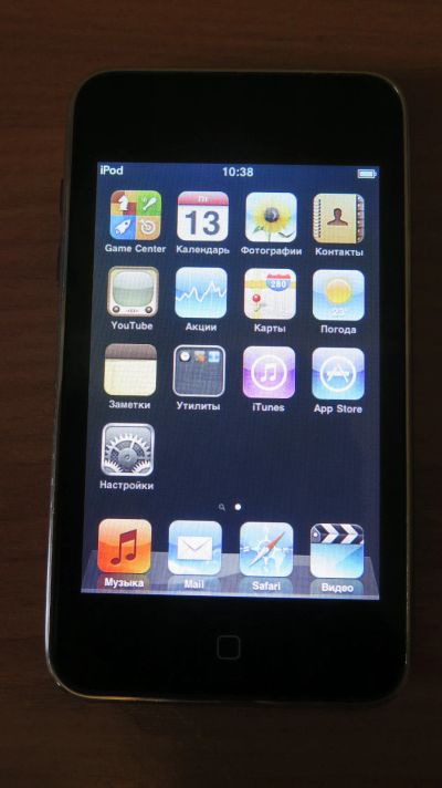 Лот: 16833685. Фото: 1. Apple iPod touch 2 8Gb модель... Плееры