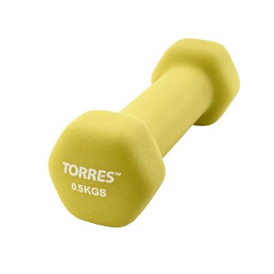 Лот: 22374352. Фото: 1. Гантель Torres 0,5 кг PL550105. Гантели