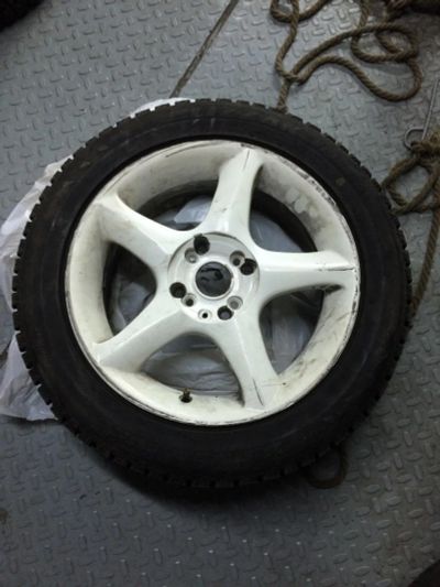 Лот: 6216766. Фото: 1. Комплект колес Bridgestone 205... Шины на дисках