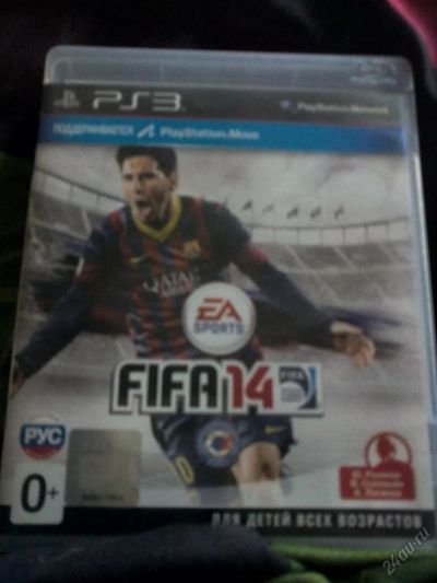 Лот: 5547192. Фото: 1. fifa14 для ps3. Игры для консолей