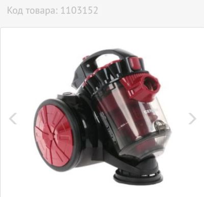 Лот: 14570391. Фото: 1. Пылесос Centek черный Код товара... Пылесосы, паровые швабры