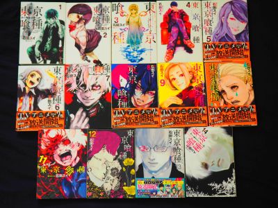 Лот: 11642244. Фото: 1. Манга Tokyo Ghoul. Тома 1 - 14... Художественная