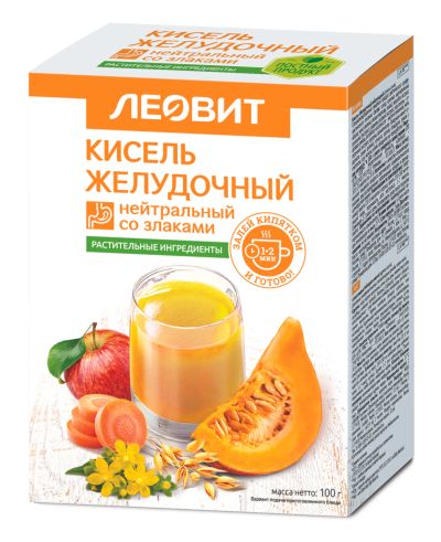Лот: 23987529. Фото: 1. Леовит кисель Желудочный нейтральный... Медицинские товары