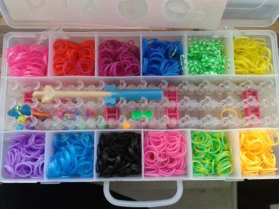 Лот: 5513756. Фото: 1. Loom Bands набор для плетения... Для рукоделия