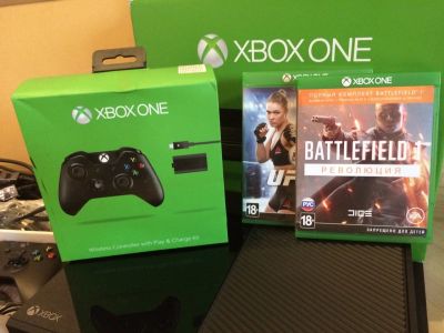 Лот: 10717308. Фото: 1. xbox one 500 гб. Игровые приставки, консоли