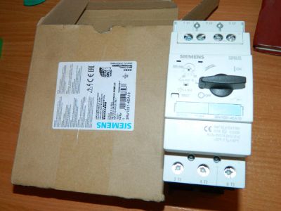 Лот: 7410180. Фото: 1. автомат защиты двигателя siemens... Автоматы, пакетники, предохранители