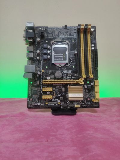 Лот: 24278271. Фото: 1. Мат. плата ASUS B85M-G/LGA1150... Материнские платы