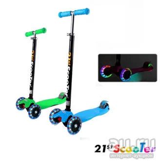 Лот: 9746358. Фото: 1. Детский самокат 21st Scooter Maxi... Самокаты