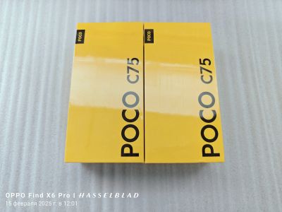 Лот: 25030979. Фото: 1. Новый смартфон Xiaomi Poco c75... Смартфоны