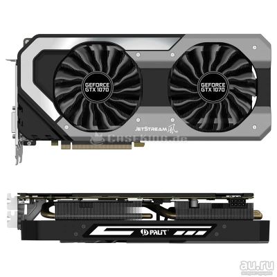 Лот: 11482651. Фото: 1. Palit Geforce GTX 1070. Отс. Гарантия... Видеокарты