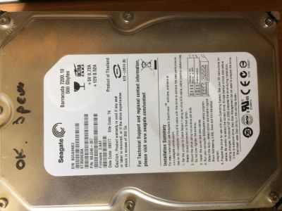 Лот: 11972733. Фото: 1. seagate 500 gb,. Жёсткие диски (HDD)