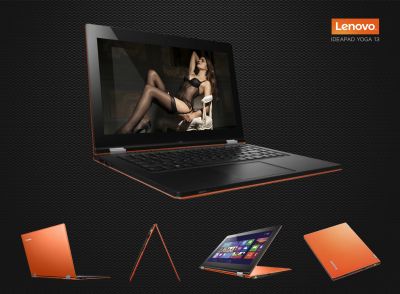 Лот: 14454507. Фото: 1. Ноутбук Lenovo IdeaPad Yoga 13... Ноутбуки