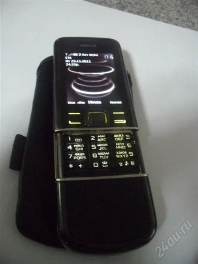 Лот: 1317379. Фото: 1. nokia 8800 sapphire arte black... Кнопочные мобильные телефоны