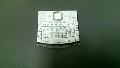 Лот: 7937437. Фото: 1. клавиатура Nokia X2-01 белая... Корпуса, клавиатуры, кнопки