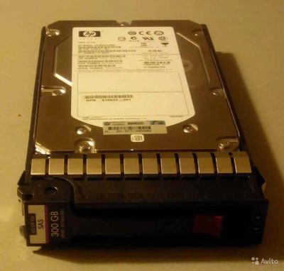 Лот: 8080932. Фото: 1. Жесткий диск SAS 300 GB EF0300FARMU... Жёсткие диски (HDD)