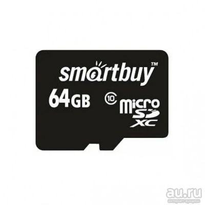 Лот: 14903239. Фото: 1. Карта памяти microSDHC SmartBuy... Карты памяти