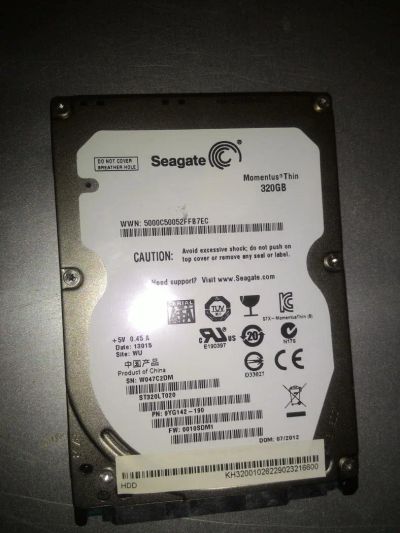 Лот: 10864131. Фото: 1. Seagate ST320LT020. Жёсткие диски