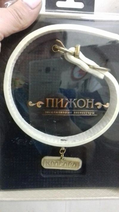Лот: 11363088. Фото: 1. Ошейник из экокожи. Ошейники, одежда, конное снаряжение