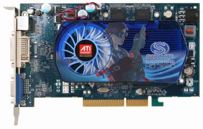 Лот: 6364315. Фото: 1. Видеокарта AGP Sapphire Radeon... Видеокарты