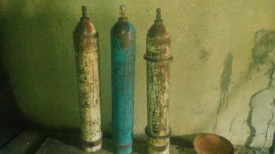 Лот: 13507985. Фото: 1. Баллоны кислород и ацетилен 3... Баллоны, газ в баллонах