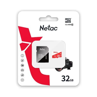 Лот: 20584268. Фото: 1. Карта памяти MicroSD 32GB Netac... Электроприборы для автомобиля