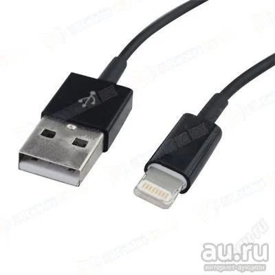 Лот: 12998001. Фото: 1. USB дата кабель Lightning для... Дата-кабели, переходники